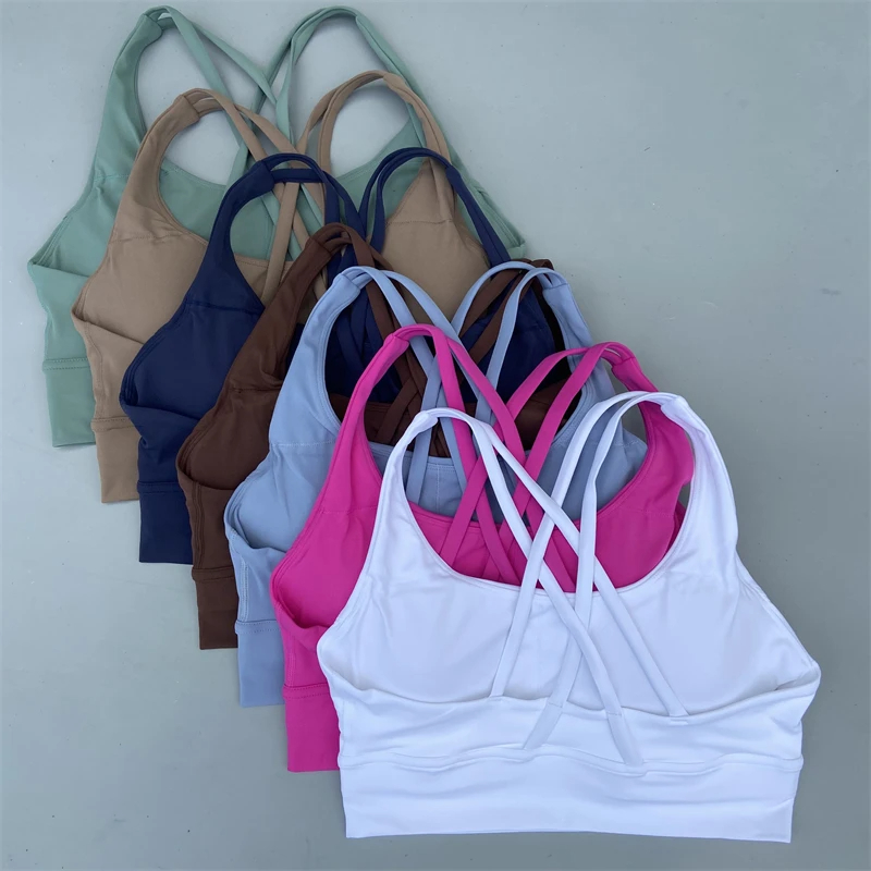 Yoga Daily Fitness - Sports Bra Support Cross Back Women
