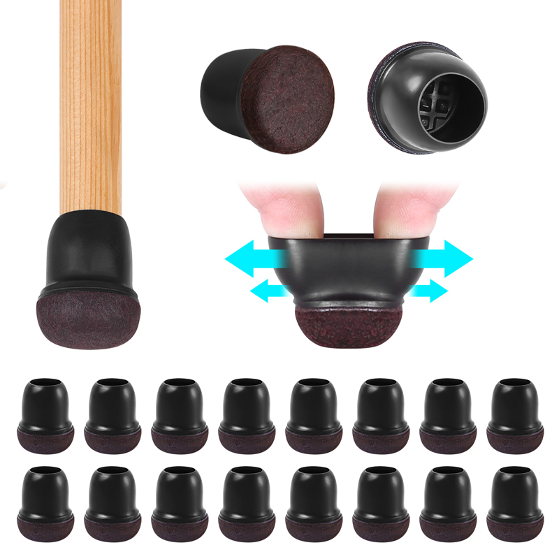 16PCS Black Silicone Chair Leg - Sit Up Bar Floor 리뷰 및 가격