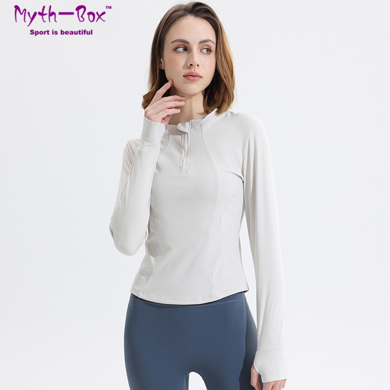 Autumn Women Yoga Shirts Long  - Yoga Fitness Qc 리뷰 및 가격