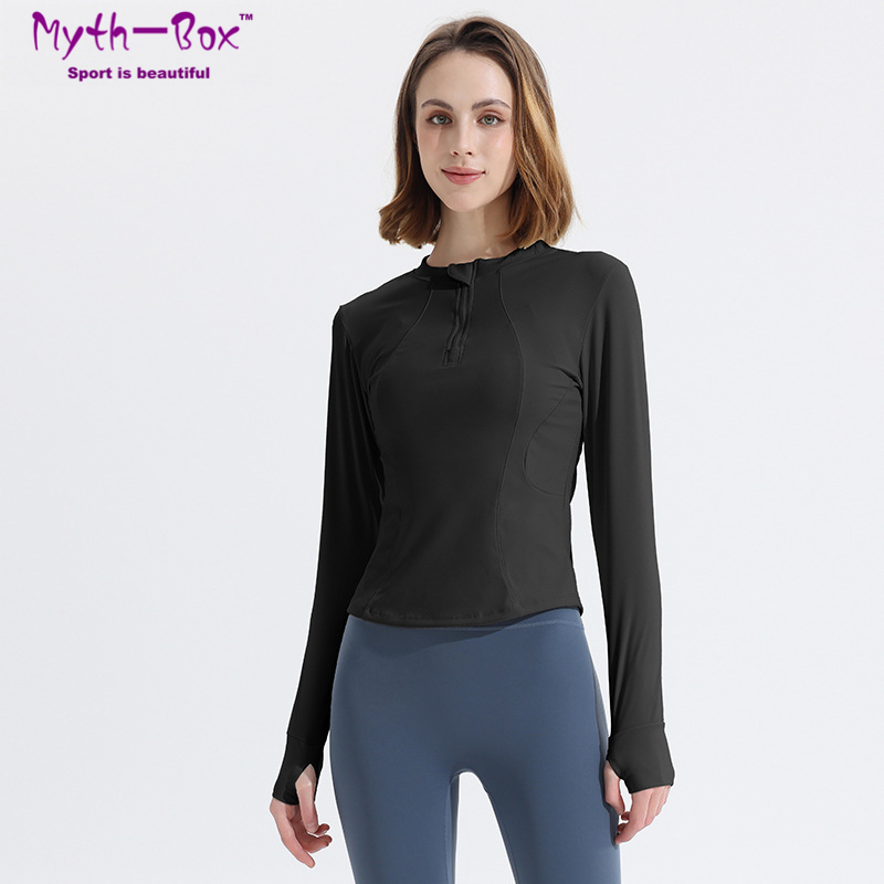 Autumn Women Yoga Shirts Long  - Yoga Fitness Qc 리뷰 및 가격