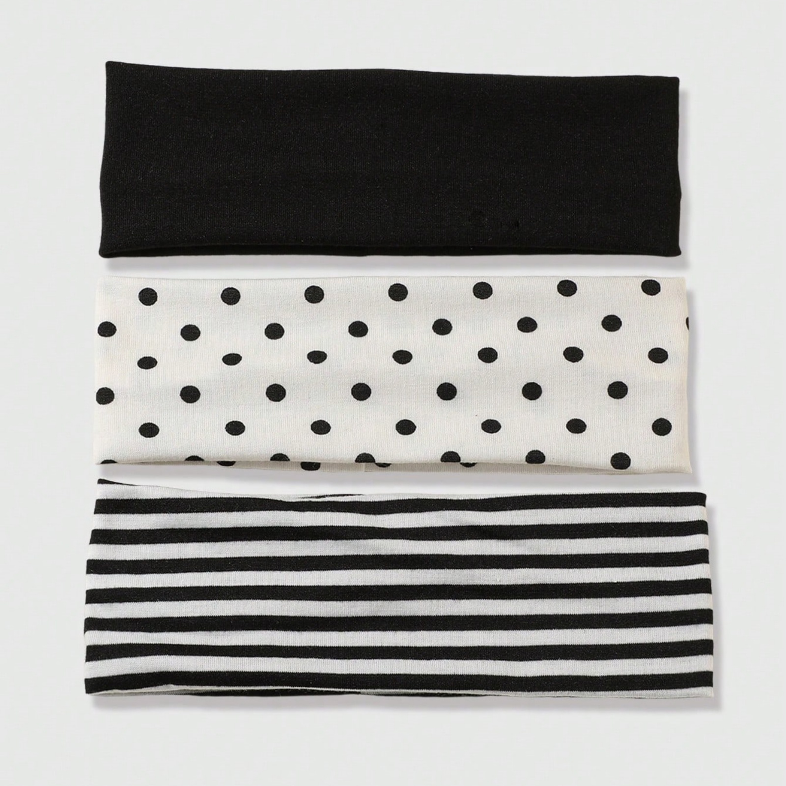3Pcs Black & White Polka Dot S - Yoga Daily Fitness 리뷰 및 가격