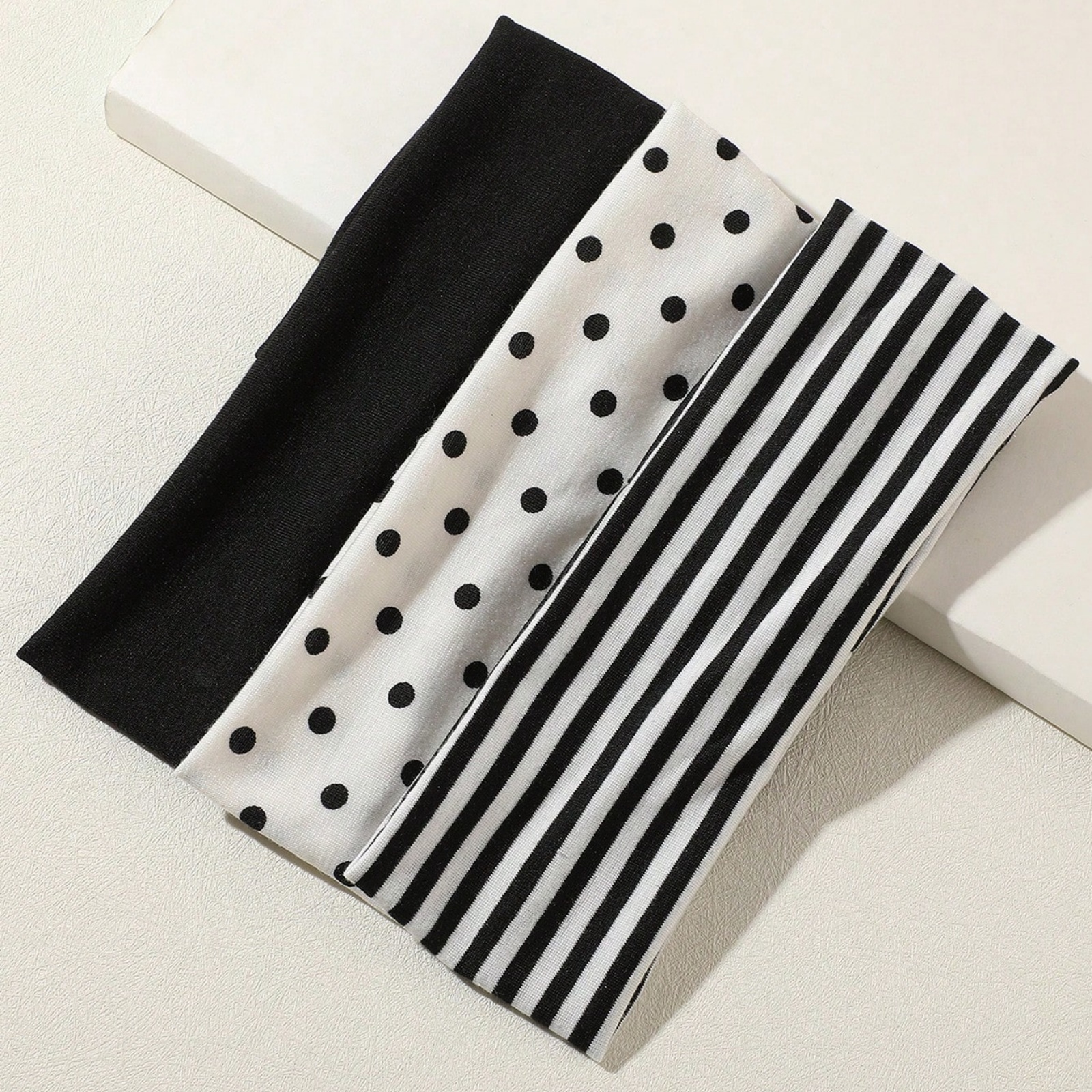 3Pcs Black & White Polka Dot S - Yoga Daily Fitness 리뷰 및 가격