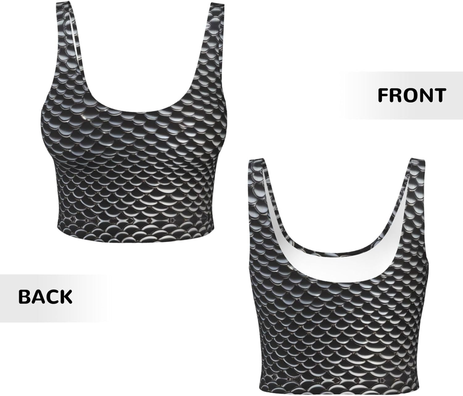 Silver fish scale Printed Wome - Yoga Fitness Women 리뷰 및 가격