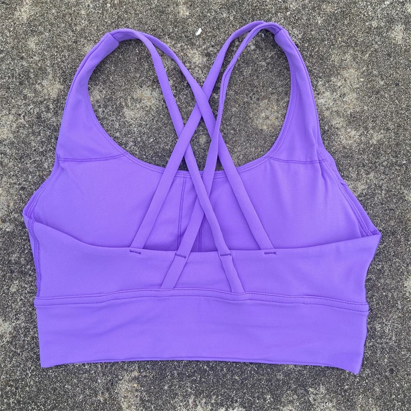 Sports Bra Support Cross Back  - Yoga Daily Fitness 리뷰 및 가격