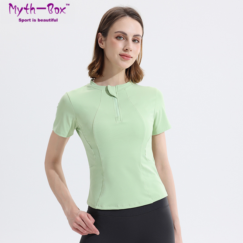 Summer Women Yoga Shirts Slim  - Yoga Fitness Qc 리뷰 및 가격