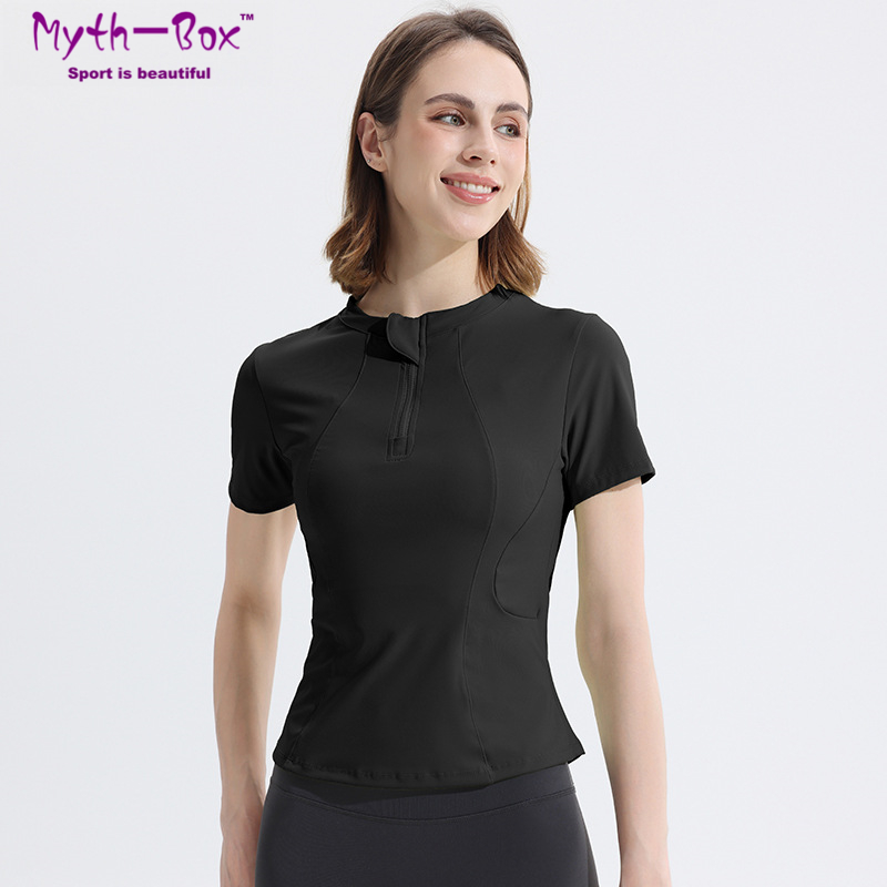 Summer Women Yoga Shirts Slim  - Yoga Fitness Qc 리뷰 및 가격