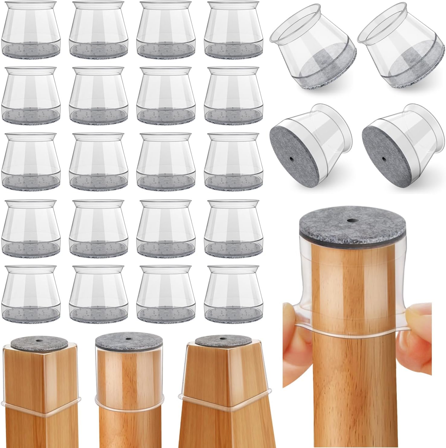 32 Pack Silicone Chair Leg Flo - Sit Up Bar Floor 리뷰 및 가격