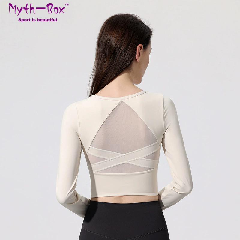 Women Yoga Shirts With Pad Lon - Yoga Fitness Qc 리뷰 및 가격