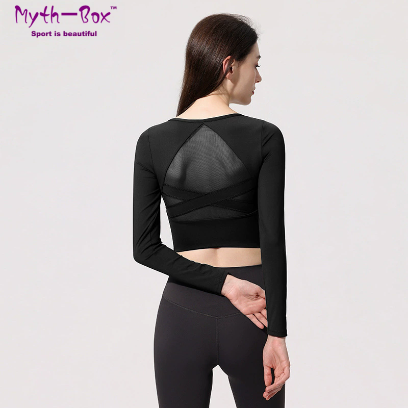 Women Yoga Shirts With Pad Lon - Yoga Fitness Qc 리뷰 및 가격