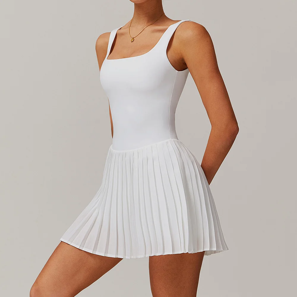 Yoga Set Naked Tennis Dress Wo - Yoga Fitness Dress 리뷰 및 가격
