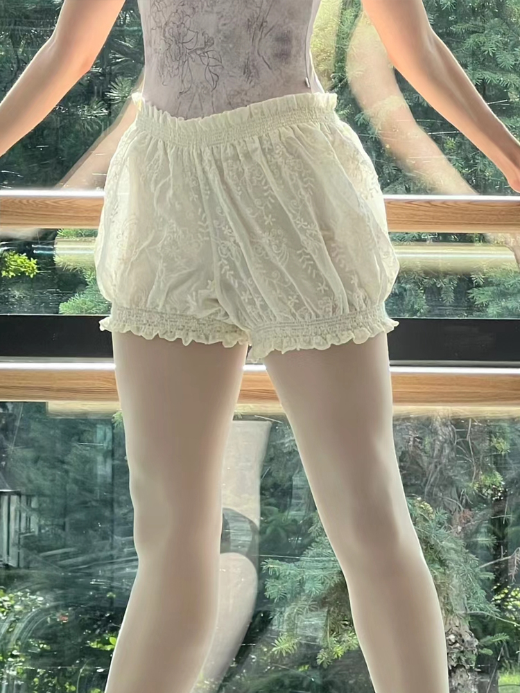 Ballet Dress Embroidered Short - Yoga Fitness Dress 리뷰 및 가격