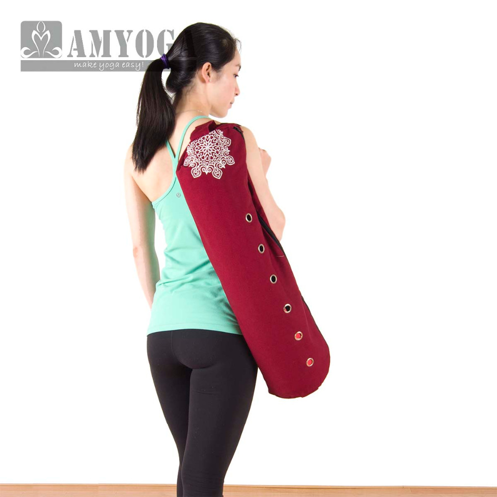 Canvas Yoga Mat Bag Single Sho - Yoga Of Fitness 리뷰 및 가격