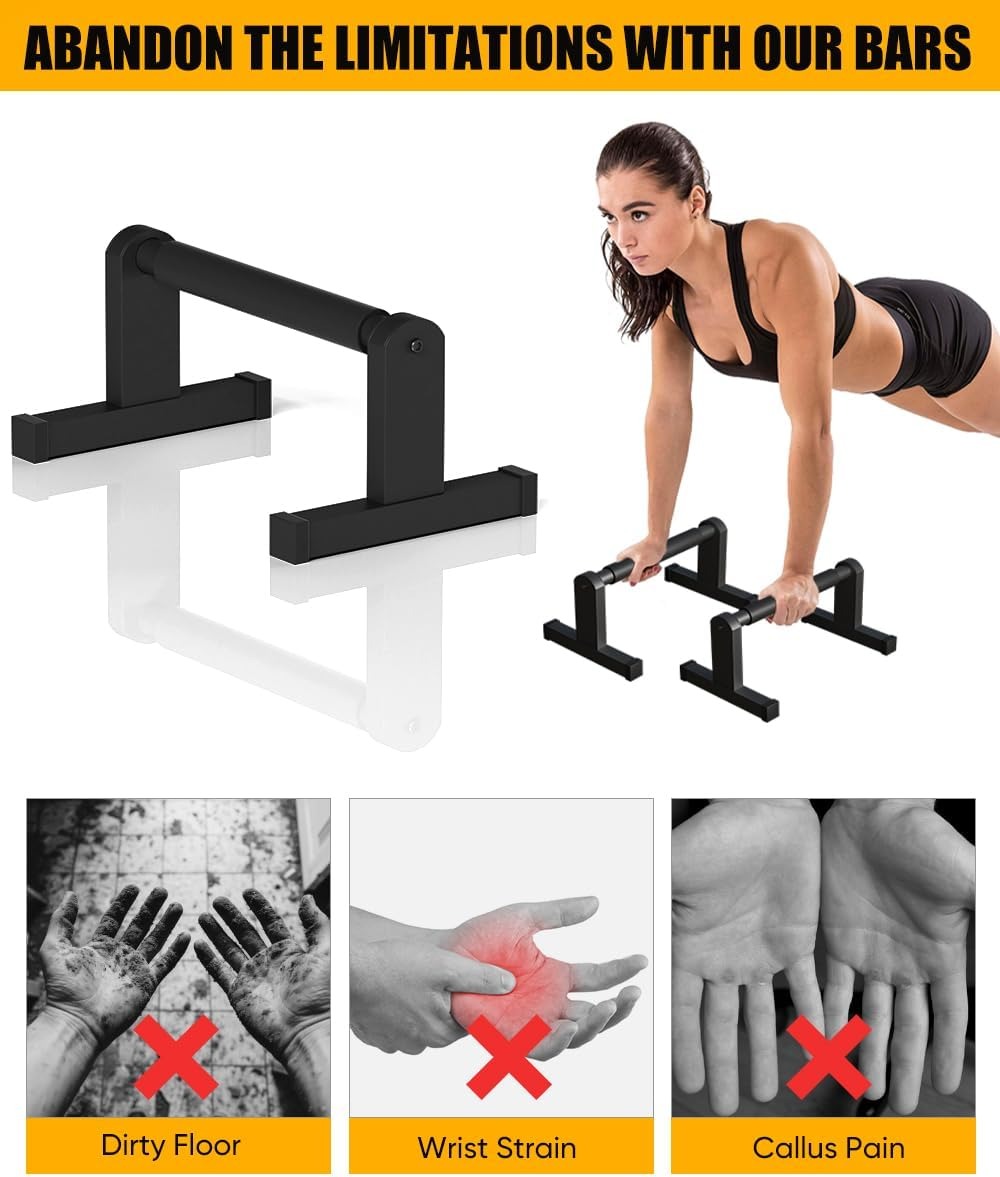Heavy Duty Push Up Bars, Non-s - Sit Up Bar Floor 리뷰 및 가격