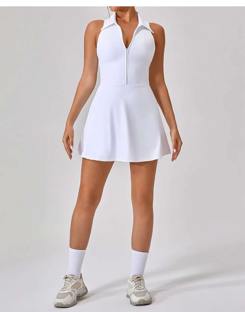 Polo Tennis Dress With Chest P - Yoga Fitness Dress 리뷰 및 가격