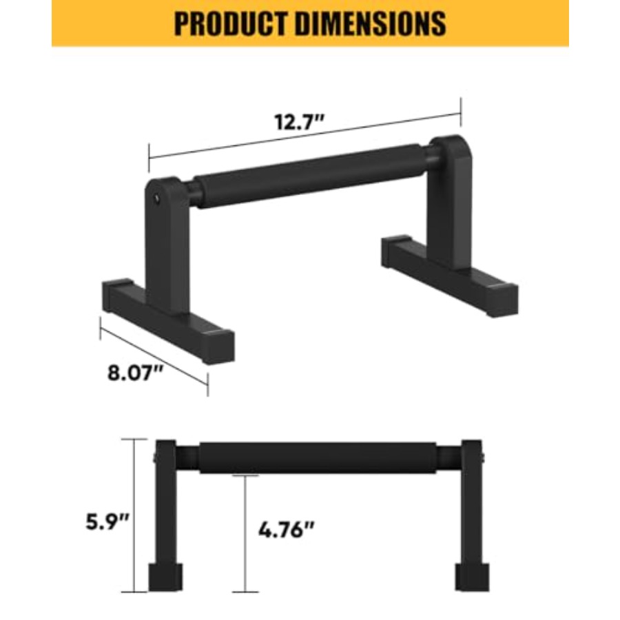 Push Up Bars, Heavey Duty Para - Sit Up Bar Floor 리뷰 및 가격