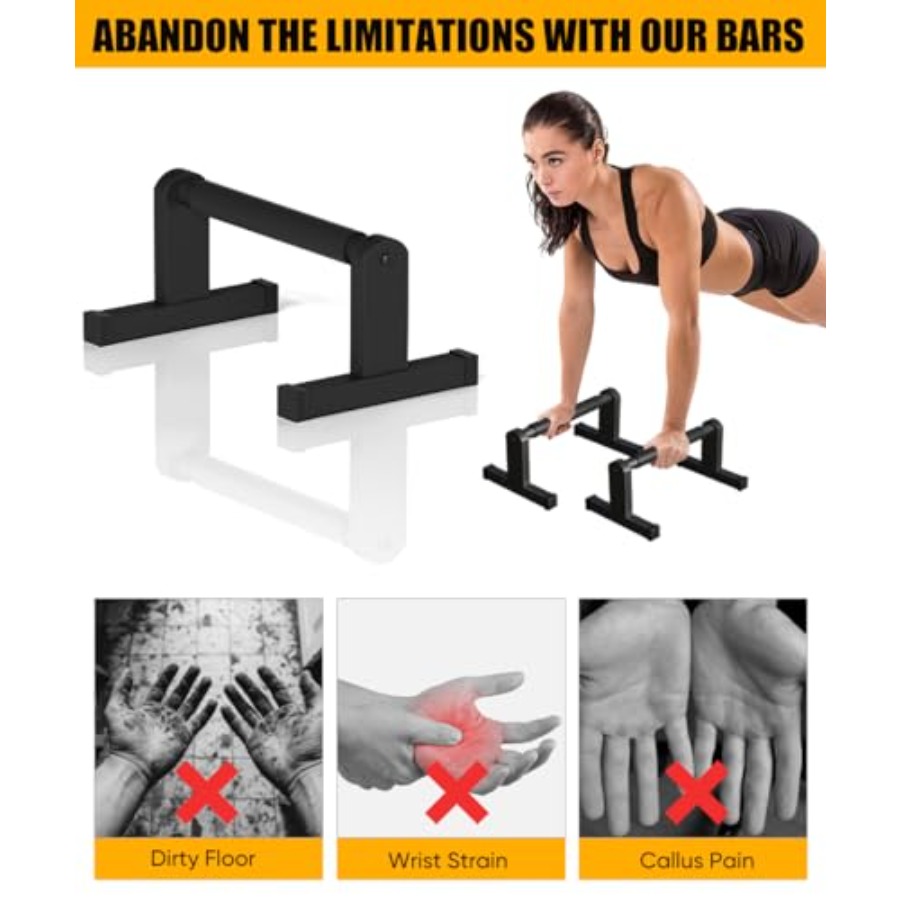 Push Up Bars, Heavey Duty Para - Sit Up Bar Floor 리뷰 및 가격