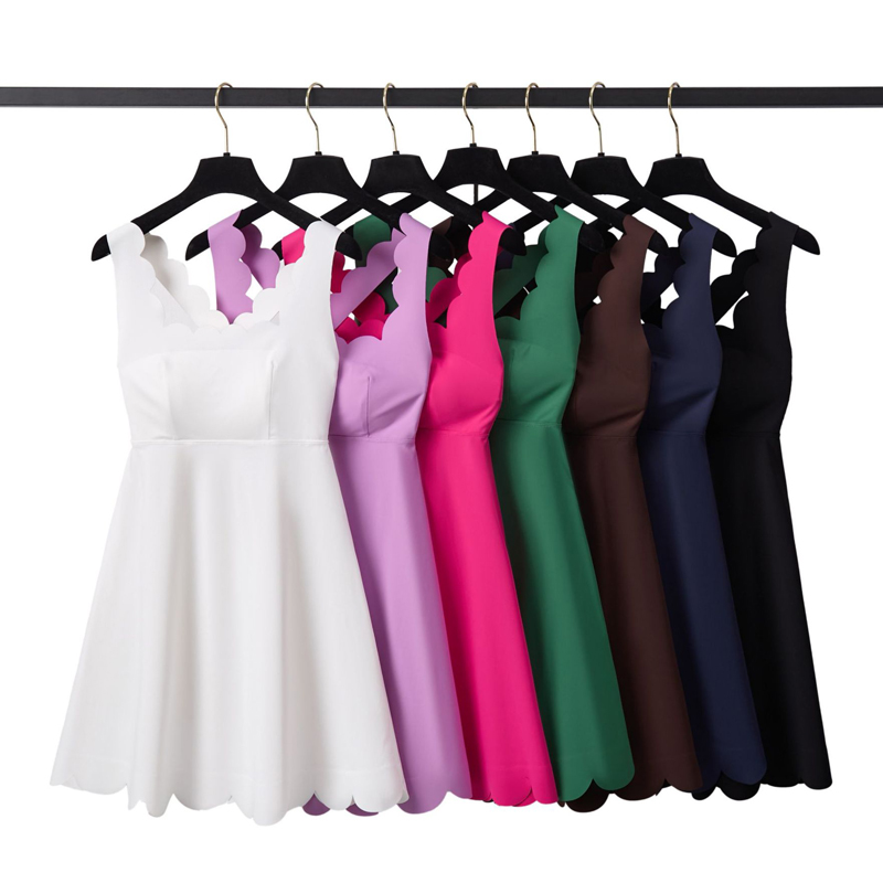 Women Tennis Yoga Dress Solid  - Yoga Fitness Dress 리뷰 및 가격
