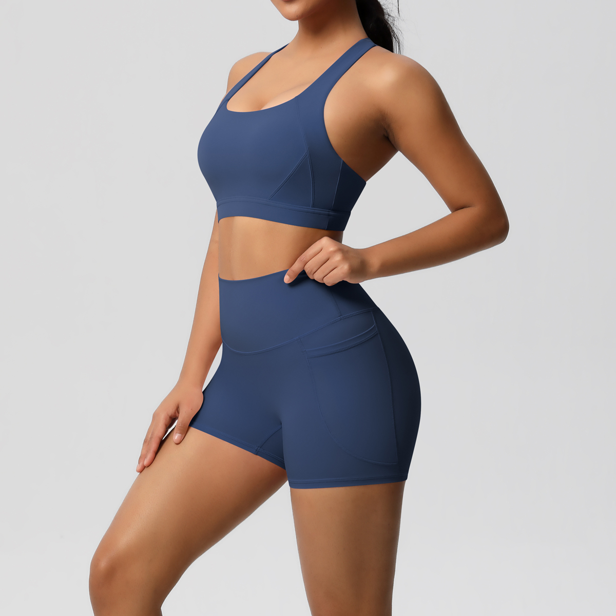 2PCS Sportswear With Pocketed  - Yoga Fitness Zumba 리뷰 및 가격