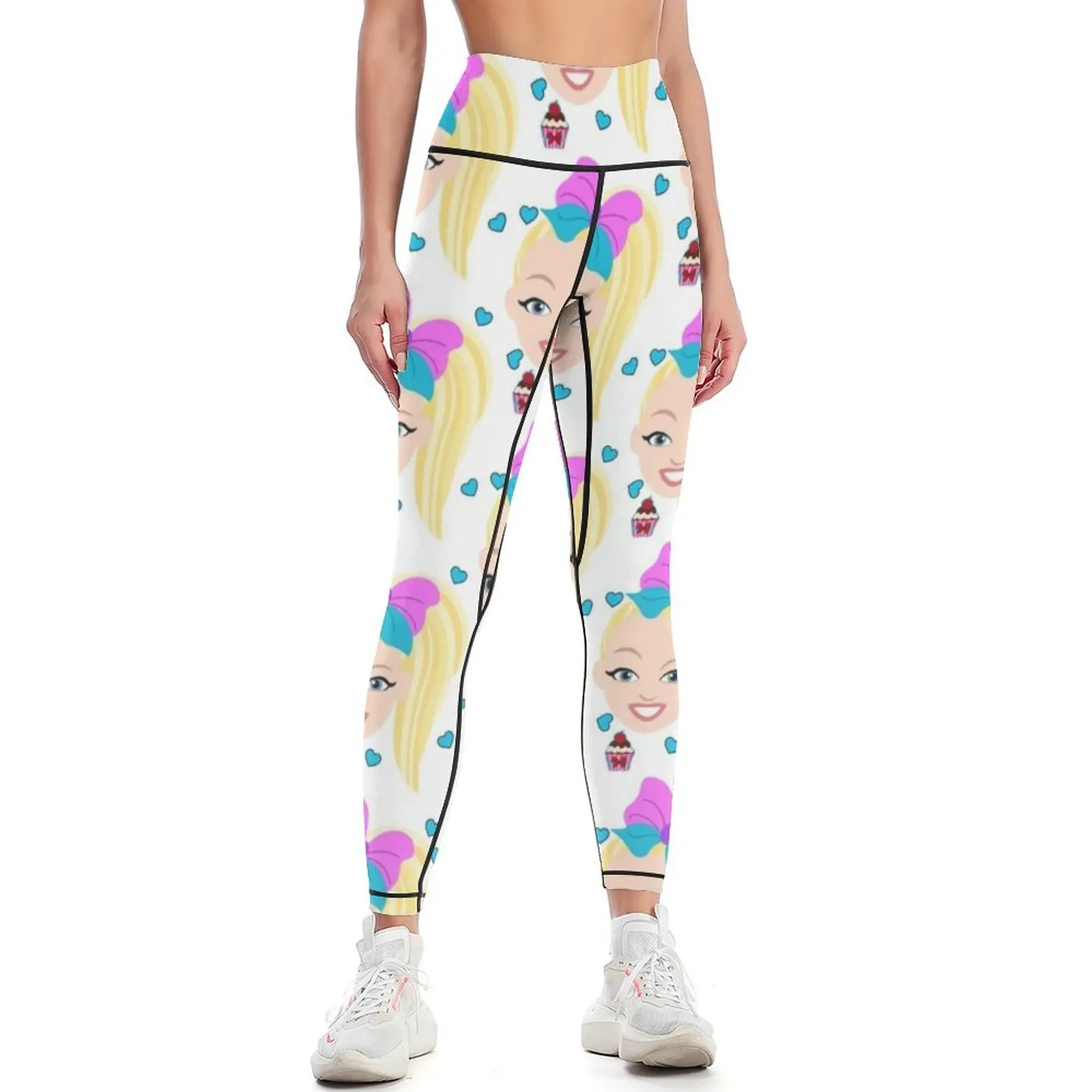 Jojo siwa fan merch, Leggings  - Yoga Fitness Merch 리뷰 및 가격