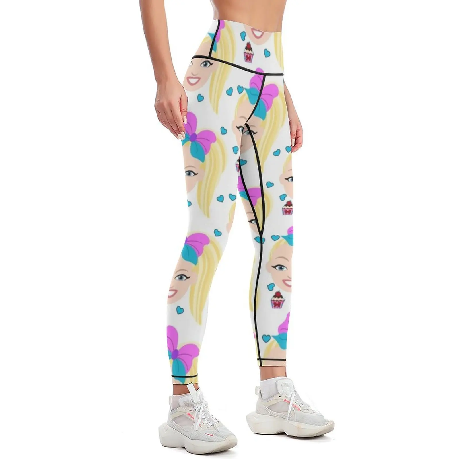 Jojo siwa fan merch, Leggings  - Yoga Fitness Merch 리뷰 및 가격