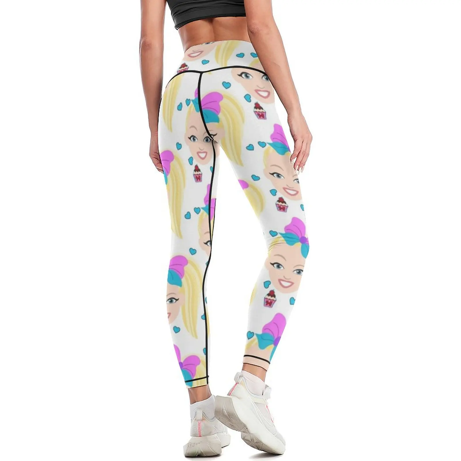 Jojo siwa fan merch, Leggings  - Yoga Fitness Merch 리뷰 및 가격