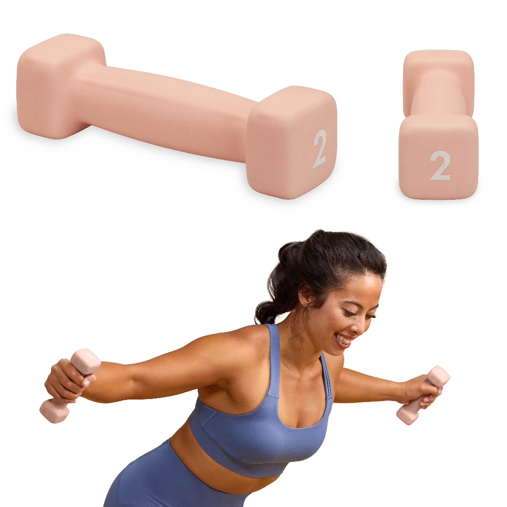 Neoprene Coated 2 Pound Dumbbe - Yoga Fitness Women 리뷰 및 가격