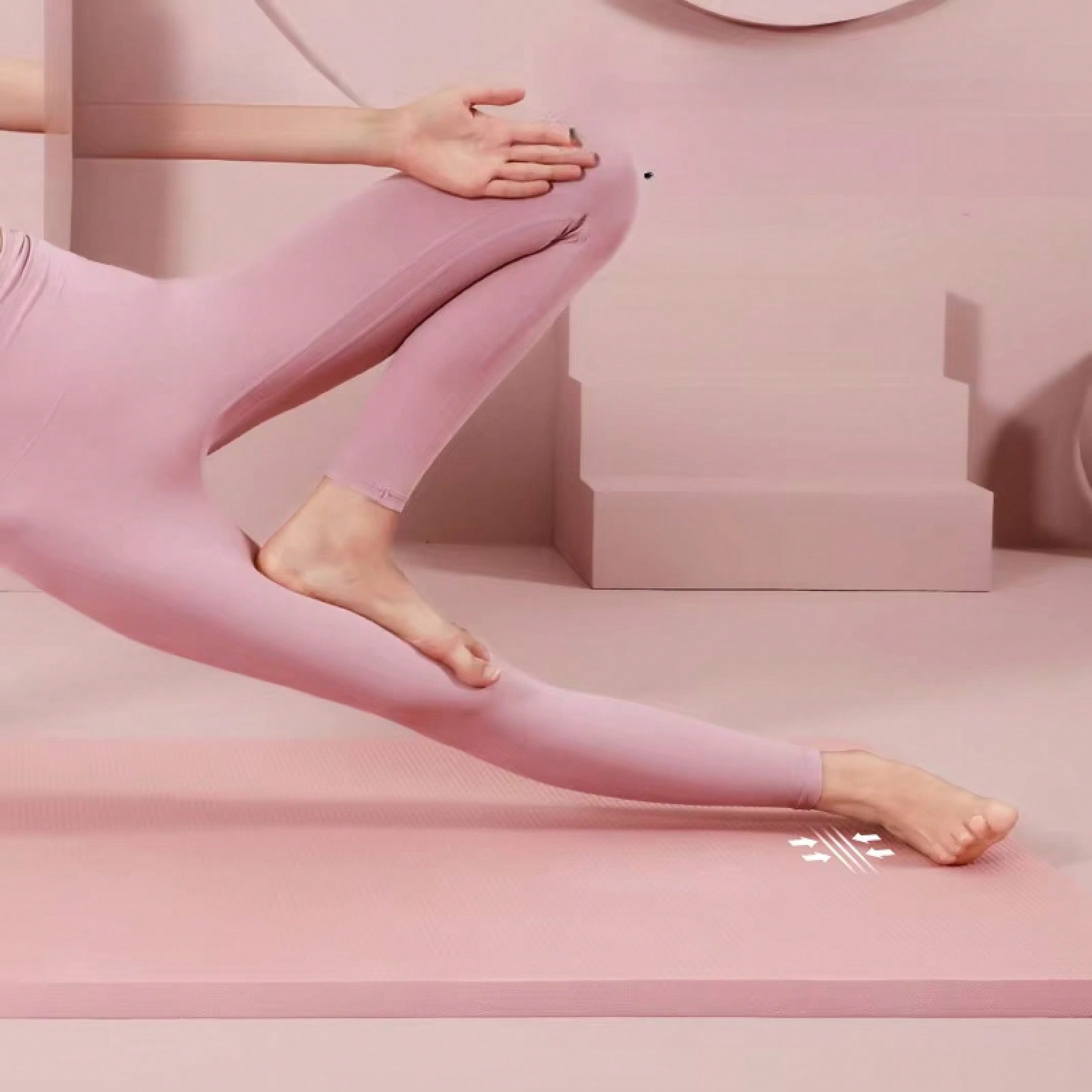 185*61CM Pink Non Slip Yoga Ma - Yoga Daily Fitness 리뷰 및 가격